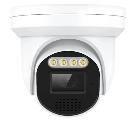 Torreta de metal Cúpula 8 canales Detección de caras en interiores IP66 H.265 4K 8MP Conexión por cable POE Red IP Seguridad de la casa Sistema de cámaras CCTV