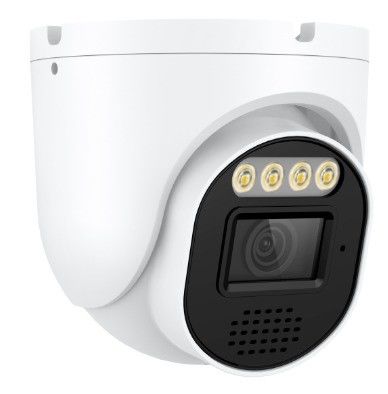 Torreta de metal Cúpula 8 canales Detección de caras en interiores IP66 H.265 4K 8MP Conexión por cable POE Red IP Seguridad de la casa Sistema de cámaras CCTV