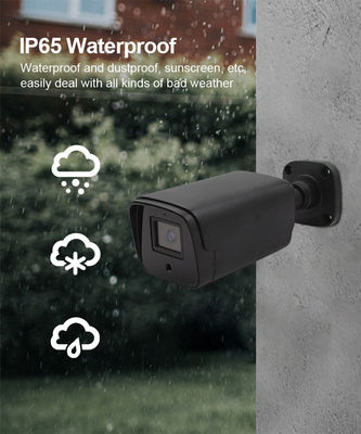 Détection faciale extérieure sur mesure 8 canaux H.265 4K 8MP POE câblé réseau IP Sécurité à domicile Système de caméra de vidéosurveillance
