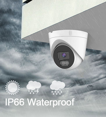 Personalizado 3MP 5MP 8MP fácil de instalar visor nocturno exterior cámara de CCTV domo kit POE