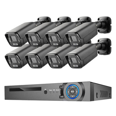 Customized  8MP 4K NVR Camera Kit POE 8ch Smart home IP System Security CCTV System 8 channel with alarm