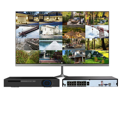 Customized HD 5MP 8MP Security NVR Kit Two Way Audio Complete 16CH POE camera system 4K with Full color night vision