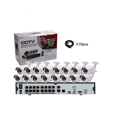 16CH HD Cctv cámaras de seguridad AHD Kit 1080P cámara de visión nocturna DVR