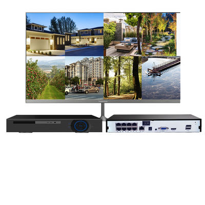 8CH Full HD Detección facial Cctv cámara de visión nocturna cámara de balas impermeable
