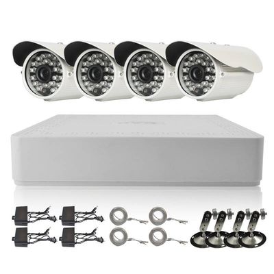 H.265 P2P 8Ch Surveillance Camera System Waterproof IP Camera POE NVR Kit