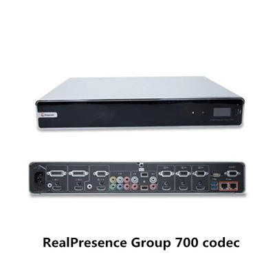 Vidéoconférence de haute qualité en présence réelle Polycom Group 700 avec caméra 12X EagleEye IV