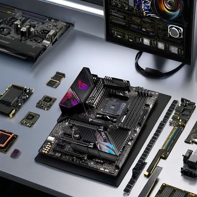 ROG STRIX X570-E GAMING WIFI II Desktop Mainboard New Original DDR4 Memory SATA Hard Drive Interface Intel Chipset 128 GB