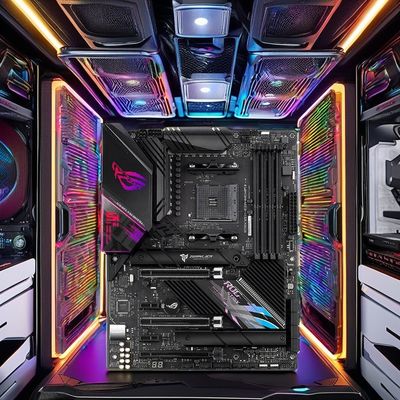 ROG STRIX X570-E GAMING WIFI II Desktop Mainboard New Original DDR4 Memory SATA Hard Drive Interface Intel Chipset 128 GB