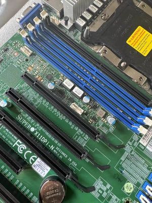 carte mère personnalisée X11DPI-N double canal serveur carte mère double prise LGA3647 C621 puce mémoire DDR4