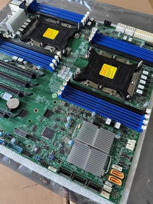 carte mère personnalisée X11DPI-N double canal serveur carte mère double prise LGA3647 C621 puce mémoire DDR4