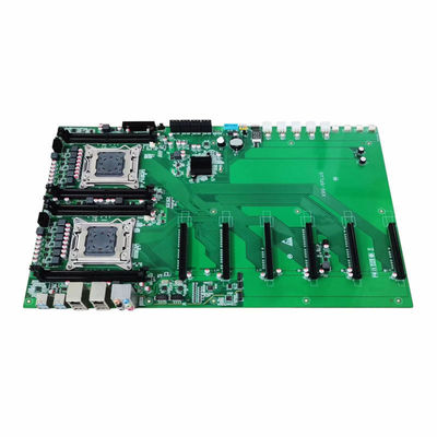Customized high quality  motherboard X99-6plus motherboard ddr4 8gb 6gpu mainboard graphics card 8*sata E5-2678v3