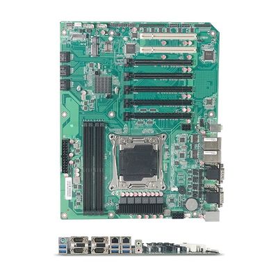Customized high quality ITX hot swappable hard disk array raid storage industrial computer E5 server C612 mainboard
