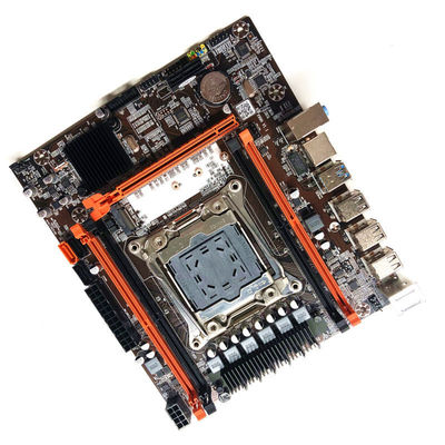 Tarjeta base X99 personalizada para servidor de PC 4xDDR4 soporte de núcleo I7 xeon E5 v3/v4 CPU X99H para PC