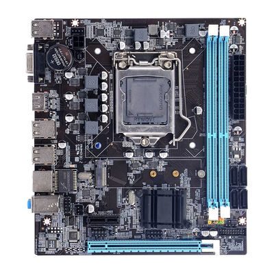 Customized H61 computer motherboard H61 Chipset desktop mainboard Dual channel DDR3 M-ATX pc motherboard
