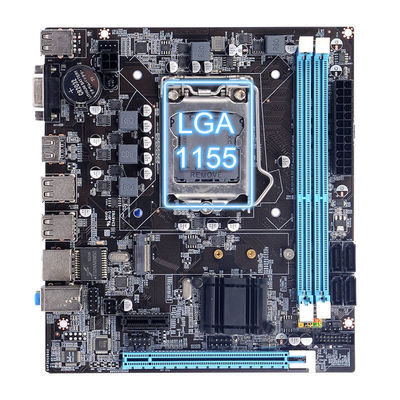 Customized H61 computer motherboard H61 Chipset desktop mainboard Dual channel DDR3 M-ATX pc motherboard