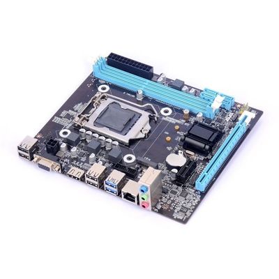 LGA1150 Desktop Motherboard H81 Chipset Channel DDR3 16G Ram CPU Core I3/I5/I7