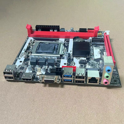 Customized B75A desktop computer motherboard 17*17 inch ITX Mini industrial computer 1155 needle I3/I5/I7 CPU DDR3 ram