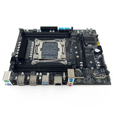Customized X99 motherboard LGA 2011 set kit with Xeon E5 2670V3 CPU 16G 2*8G DDR4 RECC RAM 2133Mhz M-ATX NVME M.2