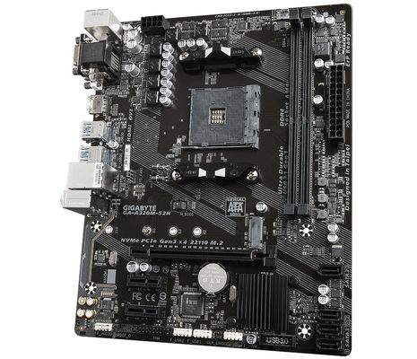 Customized GA AMD GA-A320M-S2H 32GB DDR4 AM4 Socket Micro ATX Gaming Motherboard