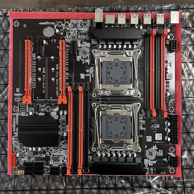 Tarjeta base X99 personalizada con LGA2011-3 XEON E5 2680V4 * 2 CPU con 4 * 8GB = 32GB DDR4 2133MHz kit de combinación de memoria de servidor