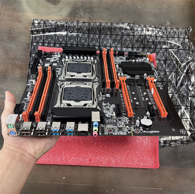 Customized X99 Motherboard With LGA 2011-3 XEON E5 2699V3 *2 CPU With 4*16GB = 64GB DDR4 2133MHz server memory combo kit