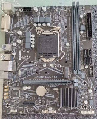 LGA 1200 Micro ATX Desktop Motherboard WIFI M.2 B460M-D2VX SI For Workstation