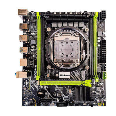X99 P4 Micro ATX Motherboard LGA2011-3 Xeon E5-2680V4 CPU DDR4 RAM NVME M.2 SATA