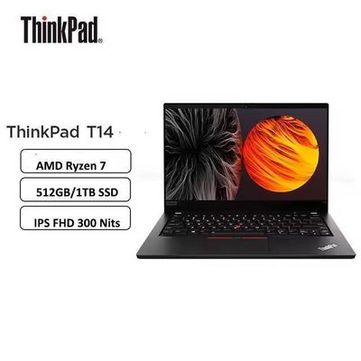 16G 32G Mémoire ThinkPad T14 Génération 4 I7-1360P 14 pouces 512g 1TB SSD Bureau Portable