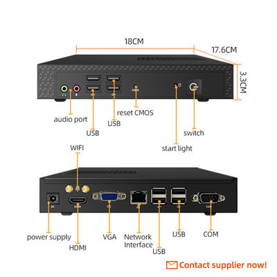 8Gb Ddr3L Win7 Intel Core I5 Ultra Mini Pc Ordinateur Itx carte mère