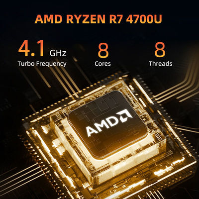 8 Cores Office Office Micro Computadoras 4.1GHz DDR4 16G M.2 NVMe For Training