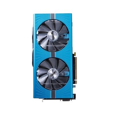 GPU RX 580 usado con enfriador de ventilador Nuevo y usado AMD Chipset Desktop Gaming Interfaz de salida VGA DP