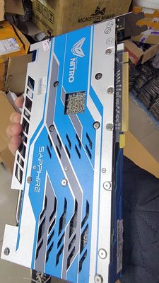 GPU RX 580 usado con enfriador de ventilador Nuevo y usado AMD Chipset Desktop Gaming Interfaz de salida VGA DP