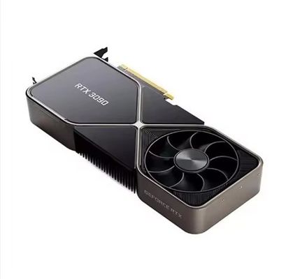 Tarjeta de video N-VIDIA RTX3090 con GPU de 24 GB para juegos Estación de trabajo de escritorio Interfaz de salida VGA Opción de agua o ventilador