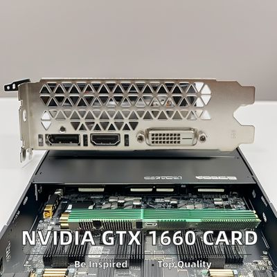 GDDR5 6GB GPU Graphic Cards NVIDIA GTX 1660 For Desktop Computer