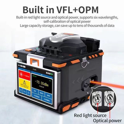 Customized M5 fusion splicer 4 motor core alignment Mini Splicing Machine optical fiber welding machine for ftth