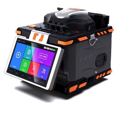 M5 Fiber Fusion Splicer 4 Motor Core Alignment Mini Optical Fiber Welding Machine For Ftth