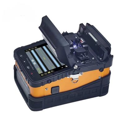 Customized fusion splicer ai5 optical fiber fusion splicer AI-5 4 motors splicing machine  trunk line construction ftth project