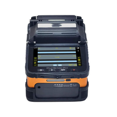 Customized fusion splicer ai5 optical fiber fusion splicer AI-5 4 motors splicing machine  trunk line construction ftth project