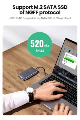 USB C Hub 60Hz 5-in-1 Gigabit Ethernet Adapter with 4K HD-MI PD 100W Fast Charging and 2 USB 3.0 Type C Multiport Adapter