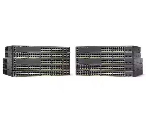 2960-X 48 Port Gigabit Ethernet POE Network Switch Customized Size For Business Efficiency