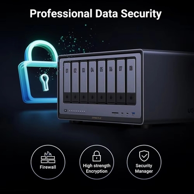UGREEN NASync DXP8800 8-Bay NAS Intel i3 1215u 6 cœurs 10 GbE sans disque
