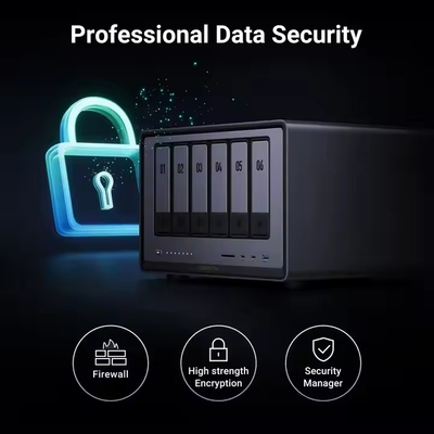 Ugreen DXP6800 Pro NAS SATA de 6 bahías Intel Core i5 de 12.ª generación