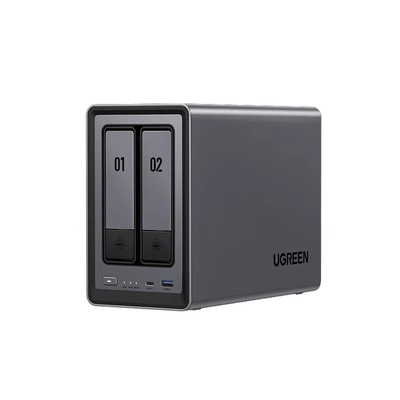 UGREEN DXP2800 2-Bay NAS Intel N100 8GB DDR5 2.5GbE Diskless