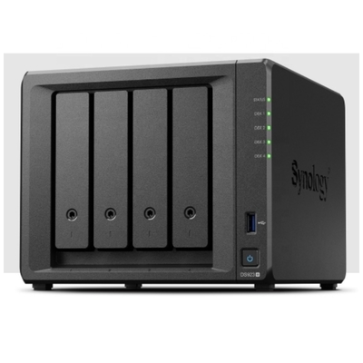 Synology DS923+ NAS 4-Bay Tower with 10GbE and Dual NVMe Slots