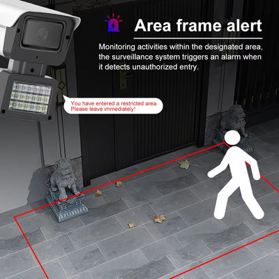 4.0MP Poe IP Camera with Dual Light Night Vision Two Way Audio and IP66 Protection for Home Security