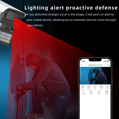 4.0MP Poe IP Camera with Dual Light Night Vision Two Way Audio and IP66 Protection for Home Security