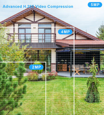 Smart Home 8 Channel IP66 POE Surveillance Camera System with 4K 8MP CCTV Security Network Camera