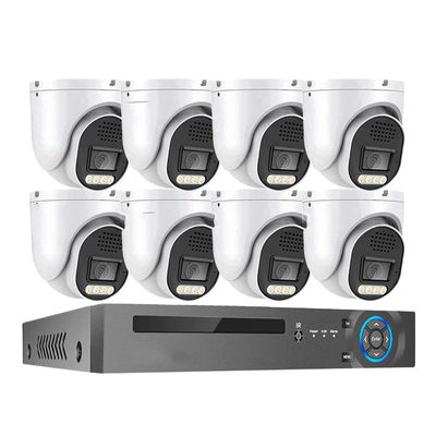 8-Channel 4K 8MP Outdoor IP66 Waterproof PoE NVR Kit Surveillance Camera System with Remote Viewing