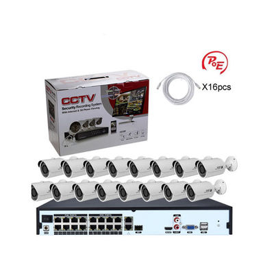 Customized 16CH POE IP Camera NVR Kit with 6TB Storage and HI3536D Chipset for High-Performance Surveillance