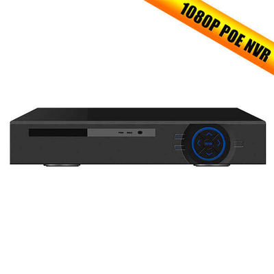 Customized 4CH 2MP Wired IP Surveillance Camera System with 1080P Resolution IP66 Waterproof and 30m IR Distance